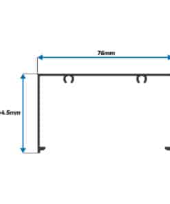 Bolsa Lisa para Ventana Fija de 3"