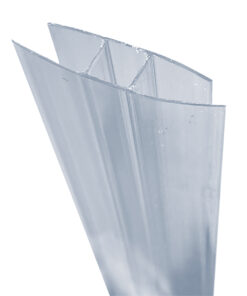 Perfil "H" de Plástico para Policarbonato